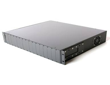 Antaira FCU-RACK16-DC - 16-Slot Unmanaged Universal Media Converter Rack, w/1 DC Power Supply by ANTAIRA