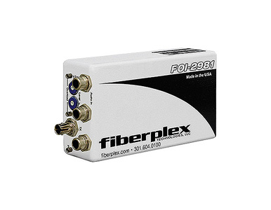 Patton FOI-2981-ST - Isolator for annunciator input, 2 line level audio in, 1 contact closure for doorbell function, Multimode S by PATTON