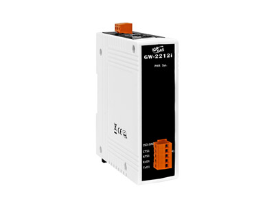 ICP DAS GW-2212i - Modbus/TCP to RTU/ASCII Gateway with 2-port Ethernet Switch and 1 Isolated RS-232 Port by ICP DAS