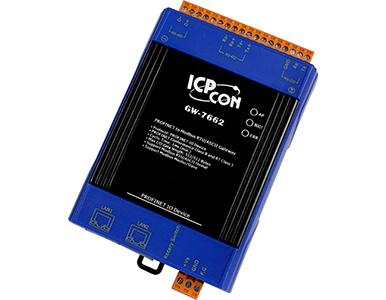 ICP DAS GW-7662 - ProfiNet / Modbus RTU/ASCII Gateway by ICP DAS