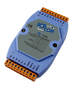 ICP DAS I-7059 - 8 channel Isolated AC voltage Digital Input Module, 10 ~ 80 VAC Inputs by ICP DAS