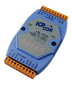 ICP DAS I-7080D - I-7080 with LED display by ICP DAS