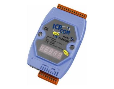 ICP DAS I-7188EXD-MTCP - Modbus/TCP Embedded Controller with 40 Mhz CPU and Real Time Clock Programmable in C Language. by ICP DAS