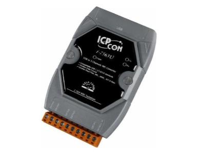 ICP DAS I-7563U - USB to Isolated RS-485 Converter.  Windows 8/8.1.  Fully compliant with USB 1.1/2.0/3.0.  No external power su by ICP DAS
