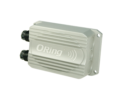 ORing IAP-W420+ - IP 67 Waterproof 2x 10/100TX (one port PD) to 1x802.11b/g/n Access Point with Internal Antenna by ORing Industrial Networking