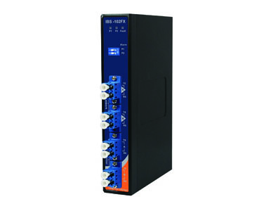 ORing IBS-102FX-MM-LC - Industrial 2-port optical bypass switch for fiber optical network with 4xLC duplex Connector - Multi mod by ORing Industrial Networking