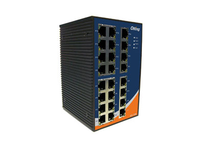 ORing IES-1240 - 24FE Unmnaged Ethernet Switch, Rugged 24x 10/100TX (RJ-45) by ORing Industrial Networking