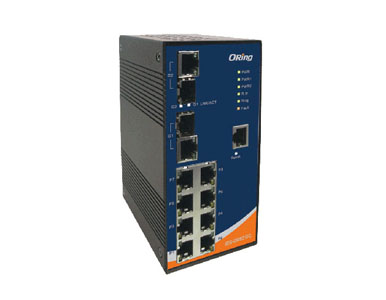 ORing IES-3082GC - EN50155 IP30  8x 10/100TX + 2 Gigabit Combo ports with MRP function by ORing Industrial Networking
