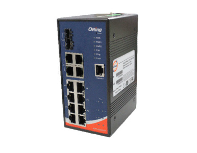 ORing IGPS-9842GTP-24V - Rugged 8GE PoE + 4GE + 2G SFP Managed Ethernet Switch, IEEE 802.3af/at, 24VDC with 1588 complian by ORing Industrial Networking