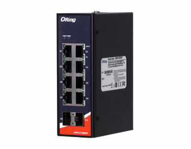 ORing IGPS-C1082GP - 8GE PoE + 2G SFP Cost-effective Unmanaged Ethernet Switch, IEEE 802.3af/at by ORing Industrial Networking