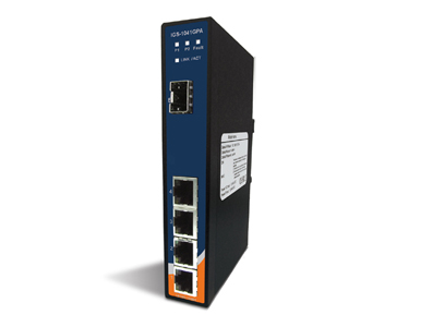 ORing IGS-1041GPA - Slim Type 4x 10/100/1000TX (RJ-45) + 1x 1000FX (SFP) by ORing Industrial Networking