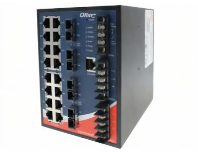 ORing IGS-P9164GF-SS-SC-HV - 20-port managed switch; 16GE + 4G FX (SM 10km, SC), IEC 61850-3, high-voltage power by ORing Industrial Networking