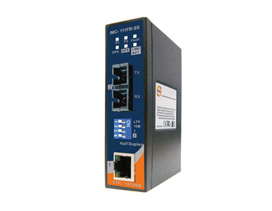 ORing IMC-111FB-SS-SC  - Mini Type 1x 10/100TX (RJ-45) to 1x 100FX (SM SC) with Link Fault Passthrough Media Convertor by ORing Industrial Networking