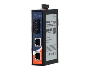 ORing IMC-C121FB-SS-SC - 2FE to 1SC 100FX (SM 30km, SC)  Single-mode Media Converter by ORing Industrial Networking