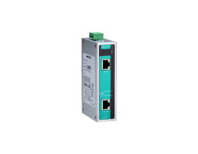Moxa INJ-24A -  Gigabit High-power PoE+ injector, max. output of 36W/60W @24 or 48VDC by 2-pair/4-pair mode, 0 to 60  Degree C by MOXA