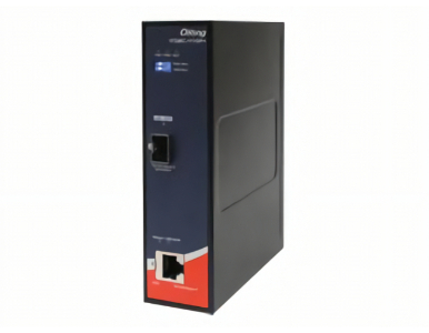 ORing ITGMC-111GP+ - Industrial Gigabit Ethernet to fiber media converter with 1G/10GBase-T and 1x1G/10GBase-X, SFP+ socket by ORing Industrial Networking
