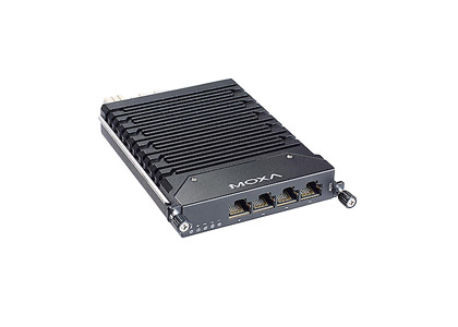 Moxa LM-7000H-4TX - LM-7000H-4TX - Fast Ethernet module with 4 10/100Base-TX ports by MOXA