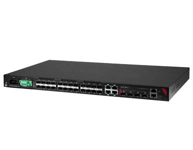 Antaira LMX-3228G-10G-SFP-AD - 32-Port Industrial Gigabit Managed Ethernet Switch, with 4*10/100/1000 RJ45 Ports, 24*100/1000 SF by ANTAIRA