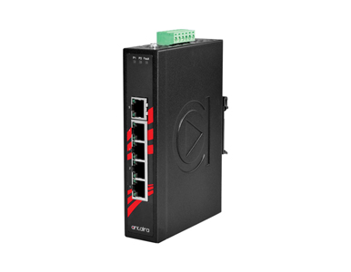Antaira LNX-500AG - 5-Port 10/100/1000T Port Industrial Ethernet Switch by ANTAIRA