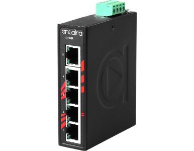 Antaira LNX-C500-CC - Compact 5-Port Industrial Unmangaed Ethernet Switch, w/5*10/100TX with Conformal Coating by ANTAIRA