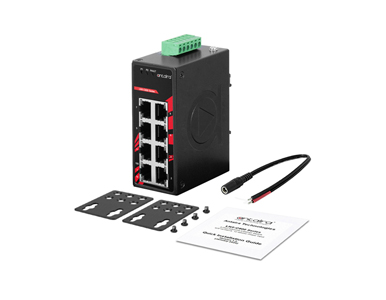 Antaira LNX-C800 - 8-Port Industrial Compact Unmanaged Ethernet Switch, w/8*10/100Tx by ANTAIRA
