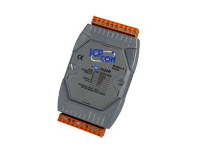 ICP DAS M-7024R - 4-channel Voltage Output, Current Output, Analog Output and 5-channel Digital Input Module with DCON and Modbu by ICP DAS