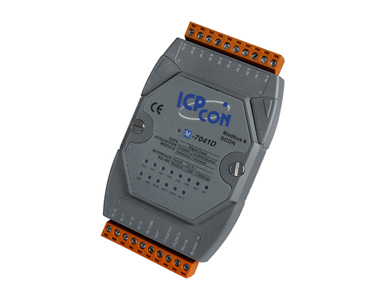 ICP DAS M-7041D - 14 Channel Isolated Digital Input Counter Data Acquisition Module, communicable over Modbus RTU and RS-485 wit by ICP DAS