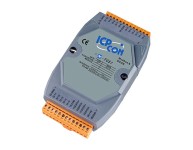 ICP DAS M-7051 - 16 Channel Isolated Digital Input (Counter) Data Acquisition Module, communicable over Modbus RTU and RS-485 by ICP DAS