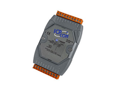 ICP DAS M-7060P - 4-channel Isolated Digital Input (Counter) and 4-channel Relay Output Module with Voltage Input, DCON and Modb by ICP DAS