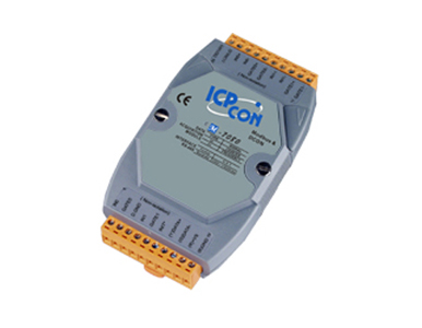 ICP DAS M-7080 - 2 Channel Counter / Frequency Input Data Acquisition Module with Digital Output, communicable over Modbus RTU a by ICP DAS
