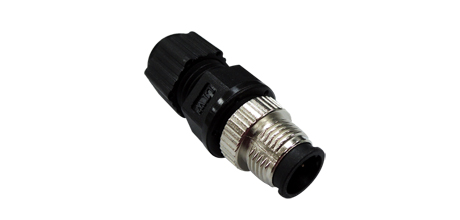 Moxa M12A-5PMM-IP68 - D-coded screw-in USB connector, 5-pin male M12 connector, IP68-rated by MOXA