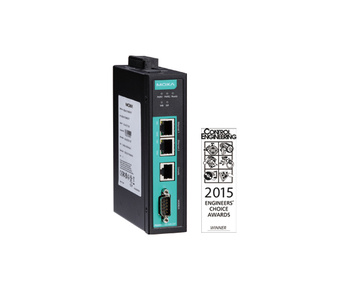 Moxa MGate 5105-MB-EIP-T - 1-port Modbus RTU to EtherNet/IP gateway, -40 to 75  Degree C operating temperature by MOXA