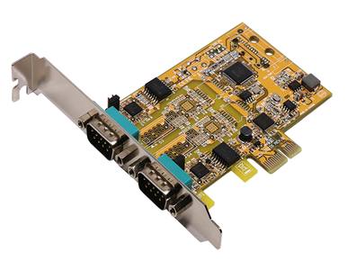 Antaira MSC-202C-SI - 2-Port RS232/422/485 PCI Express Card w/Surge and Isolation by ANTAIRA