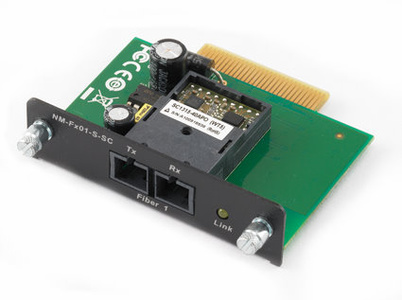 Moxa NM-FX01-M-SC - One 100BaseFx multi mode Ethernet with SC connector module by MOXA