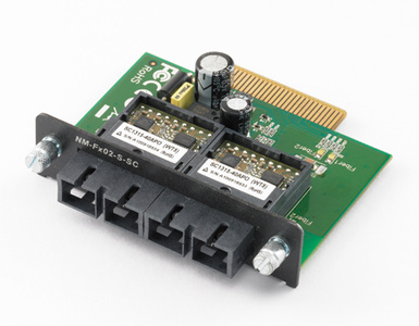 Moxa NM-FX02-M-SC - Two 100BaseFx multi mode Ethernet with SC connector module by MOXA
