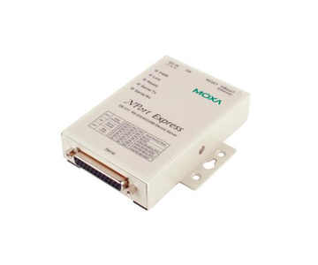 Moxa DE-211 - 1 port device server, 10M Ethernet, RS-232/422/485, DB25 female, 15KV ESD 110V or 230V by MOXA