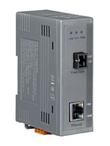 ICP DAS NS-200WDM-B - Industrial Single Strand 10/100 Base-T(x) to 100 Base-FX Media Converter,TX 15500 nm, RX 1310 nm, SC by ICP DAS