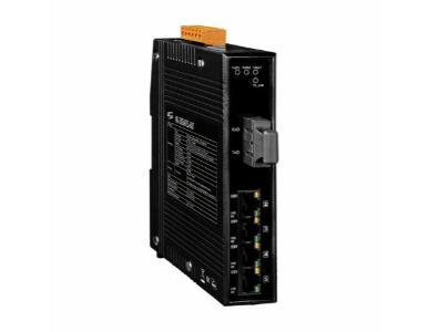 ICP DAS NS-205AFCS-60T - 4 port 110/100 Mbps Unmanaged Ethernet Switch with 1 single mode Fiber Port by ICP DAS