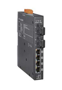 ICP DAS NSM-206AFCS-T - Single-mode 30 km, SC Connector, 4-port 10/100 Mbps with 2 Fiber ports Switch; metal case by ICP DAS