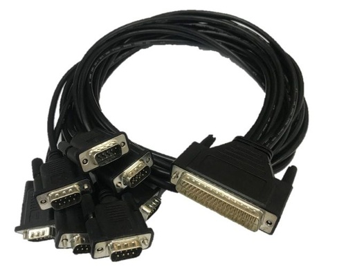 Advantech OPT8J-AE - 1m Male DB-78 to 8x Male DB-9 Cable by Advantech