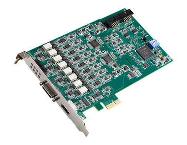 Advantech PCIE-1803-A1E - 8-ch, 24-Bit, 128kS/s PCIE DSA Card by Advantech