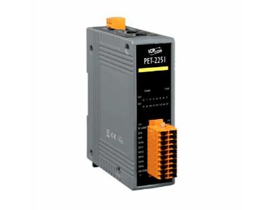 ICP DAS PET-2251 - boasts a versatile web server for configuration, along with support for Modbus TCP/UDP, MQTT by ICP DAS