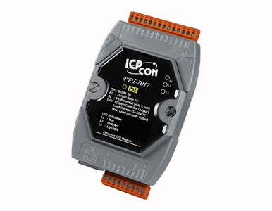 ICP DAS PET-7017 - ICP DAS 8-channel Voltage & Current Analog Input with High Voltage Protection and 4-channel Isolated Output D by ICP DAS