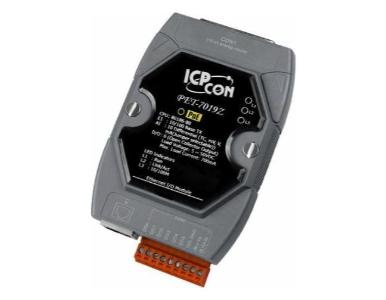 ICP DAS PET-7019Z/S - 10-channel Thermocouple Input Module, Current Input and Voltage Input with High Voltage Protection and 6-c by ICP DAS