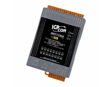 ICP DAS PET-7250A - PoE Ethernet I/O Module with 2-port Ethernet Switch, with 12-channel Digital Input, 6-channel Digital Output by ICP DAS