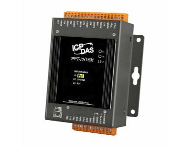 ICP DAS PET-7H16M - Ethernet High Speed Data Acquisition Module with 8 x AI, 4 x DI, 4 x DO. by ICP DAS