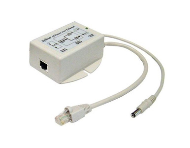 Tycon Systems POE-SPLT-4805G - POE Gigabit splitter.48VDC 802.3at POE input, 5VDC @ 5A output, 25W, 5.5x2.1 connector by TYCON SYSTEMS
