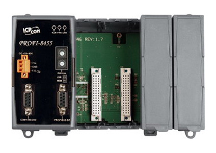 ICP DAS Profi-8455 - Profibus I/O Expansion Rack with 4 slots by ICP DAS