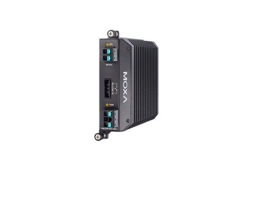 Moxa PWR-HV-P48-A - 110-220 VAC-VDC power supply module with system power, relay, PoE power input, advanced heat sink by MOXA