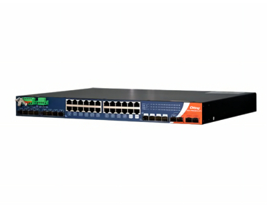 ORing RGS-PR92484DGP+ - IEC 61850-3 36-port rackmount layer3 switch; 20GE + 4G Combo + 8 100M/1G SFP + 4 1G/2.5G/10G SFP by ORing Industrial Networking